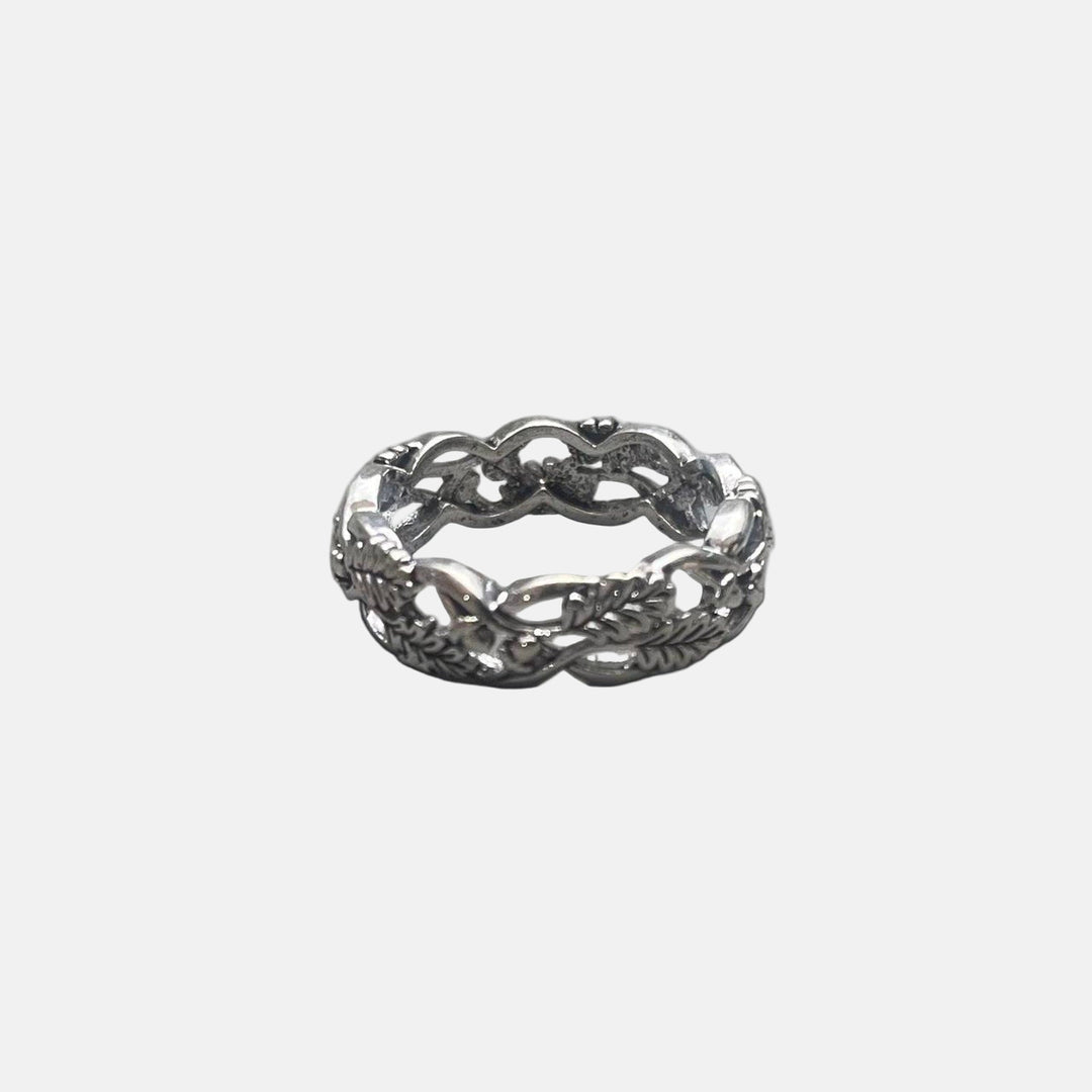 Silver Braided Ring - Rynor
