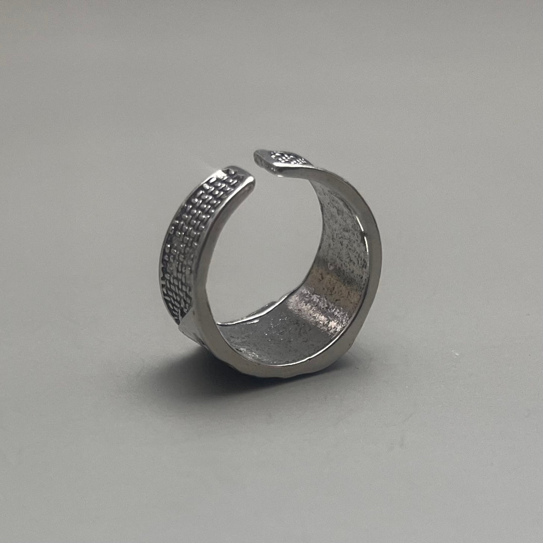 Silver Ace Adjustable Ring - Rynor
