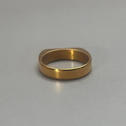 Minimalist Rectangular Bar Ring