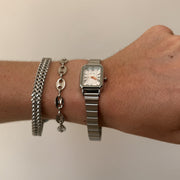Silver Stretch Watch
