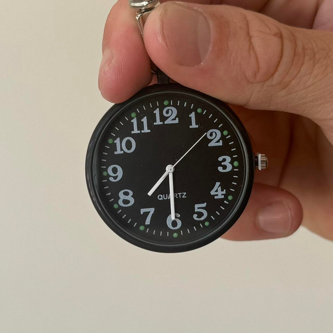 Clock Face Keychain