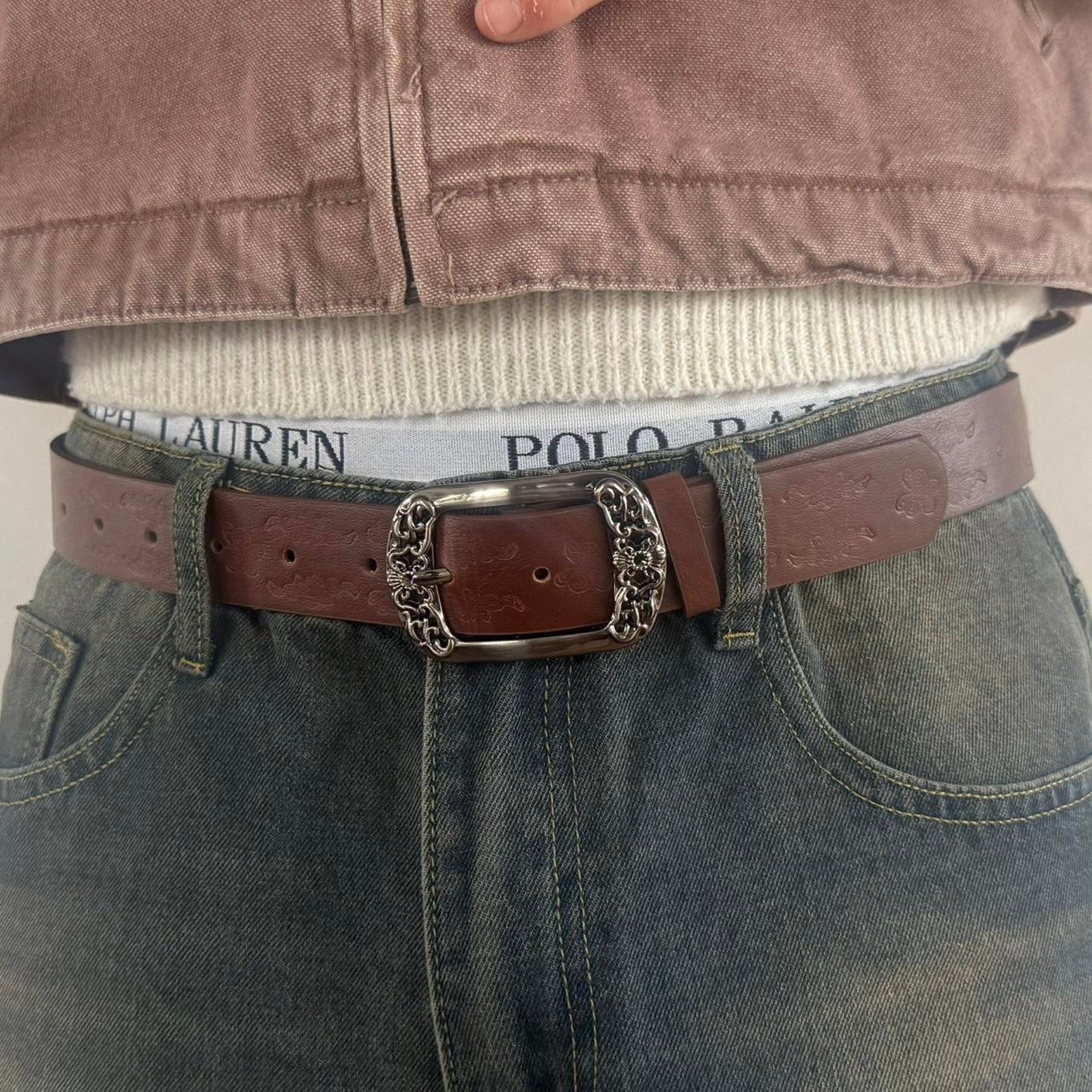 Western Buckle Belt