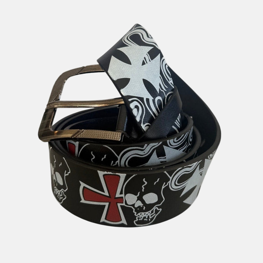 Flame Cross Belt