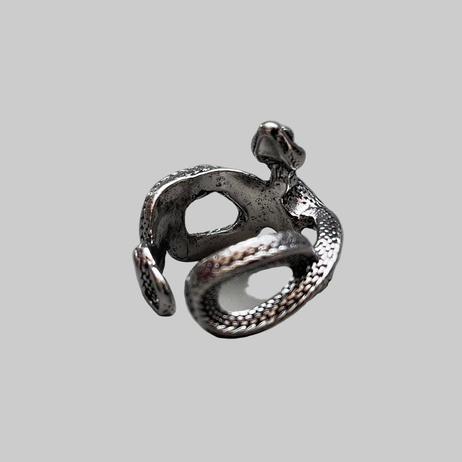 Silver Serpent Ring