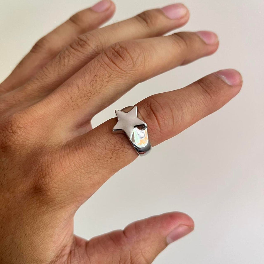 Silver Star Ring