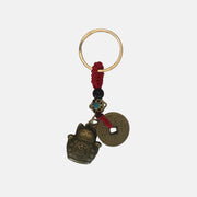 Lucky Coin Keychain