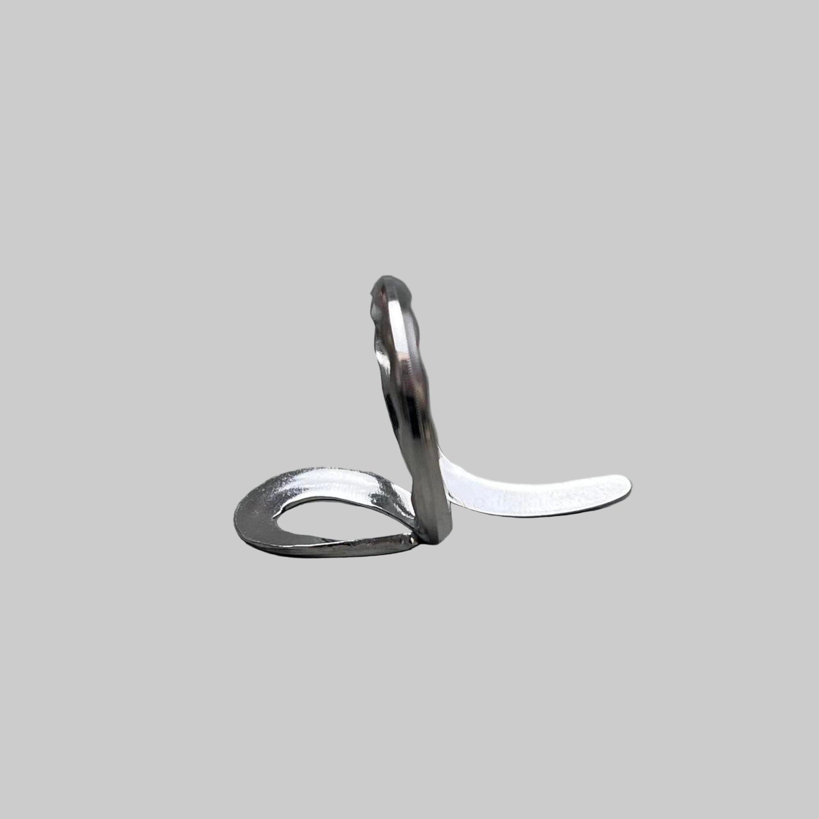 Silver Abstract Wrap Ring