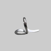 Silver Abstract Wrap Ring