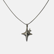 Silver Star Pendant Necklace