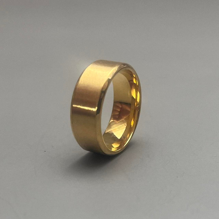 Gold Polished Band Ring