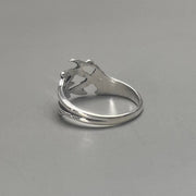 Silver Thorn Band Ring