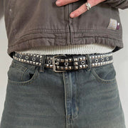 Double Row Studded Belt