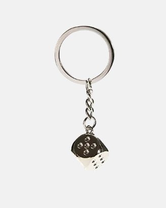 Silver Dice Keychain - Rynor