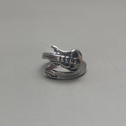 Silver Wrap Guitar Ring
