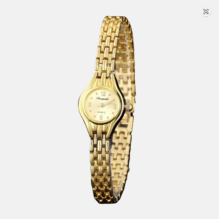 Gold Mesh Watch