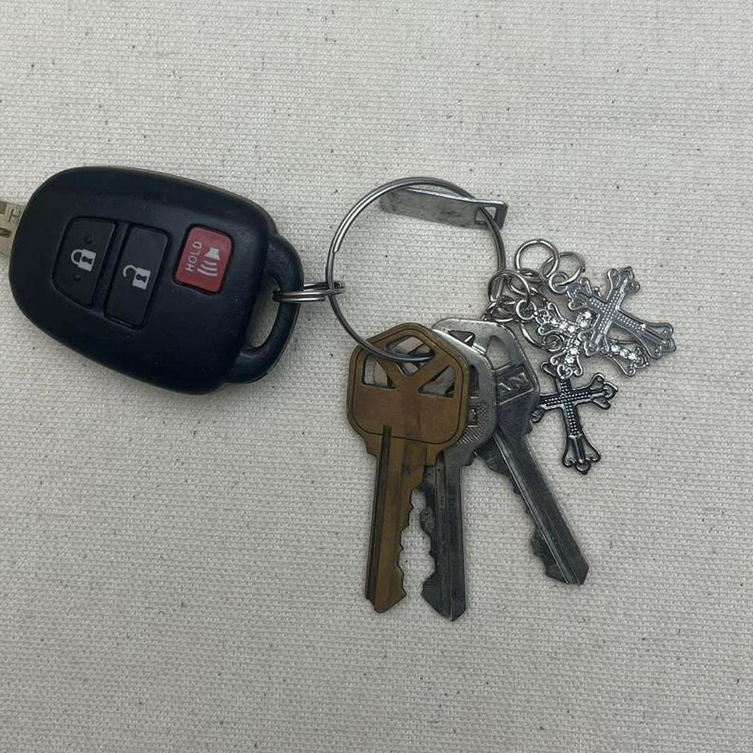 Double Cross Keychain