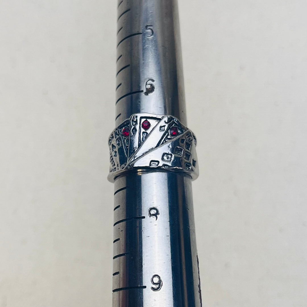 Silver Ace Adjustable Ring - Rynor