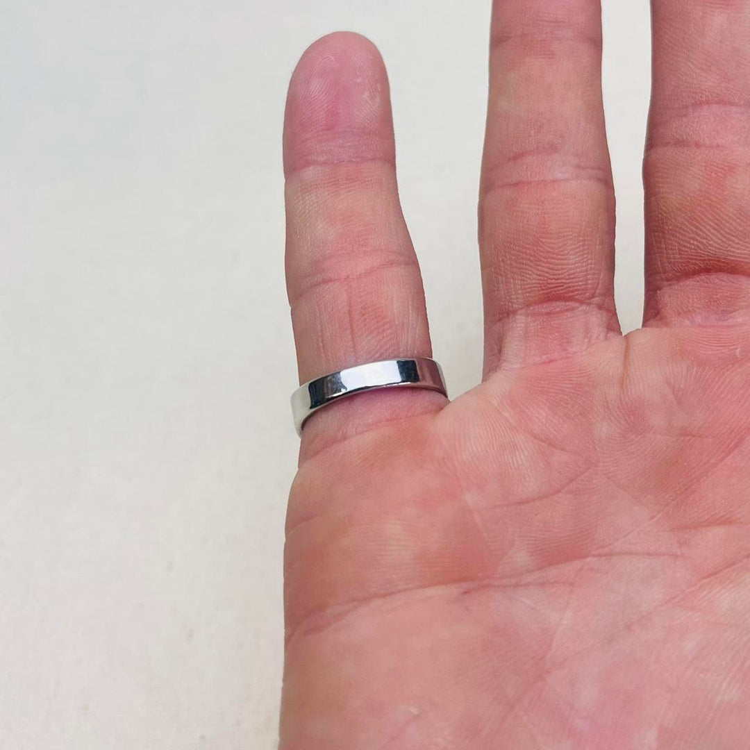 Silver Text Statement Ring - Rynor