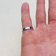 Silver Text Statement Ring