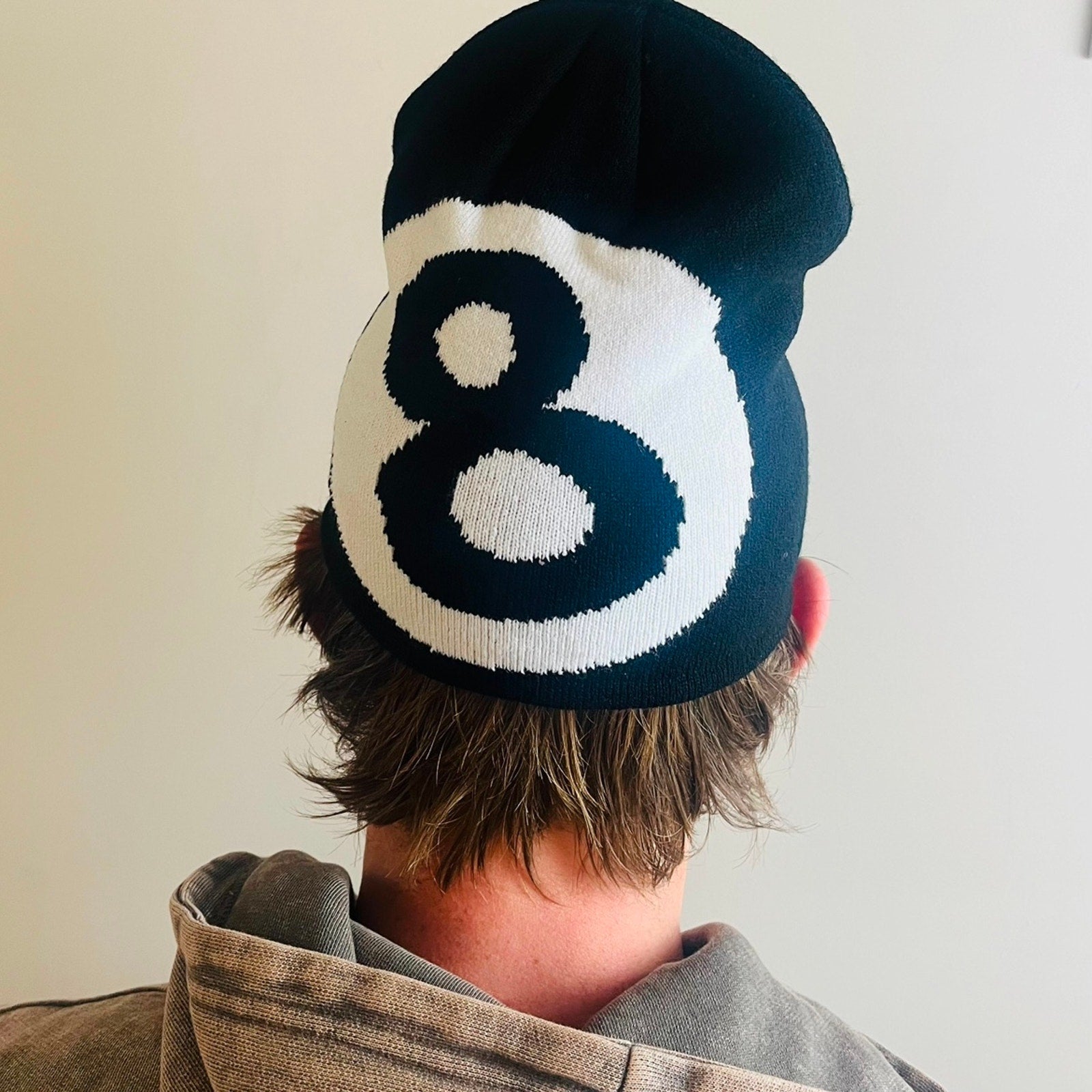 Black 8 Ball Beanie