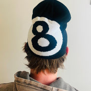 Black 8 Ball Beanie