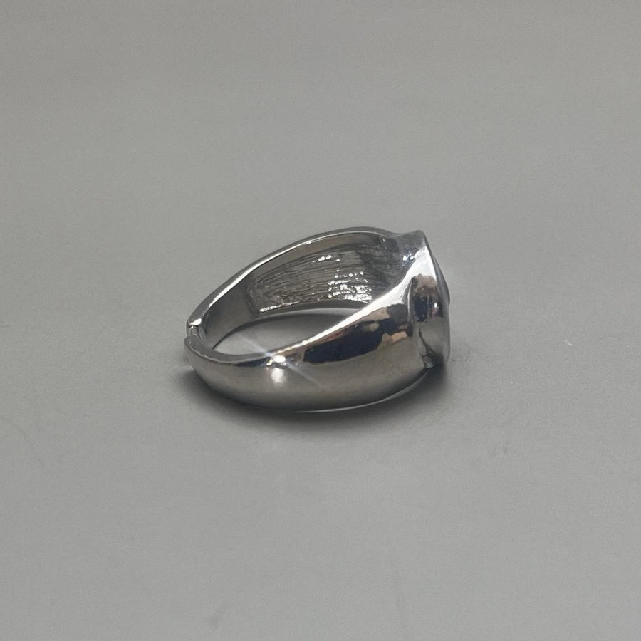 Silver 8-Ball Ring