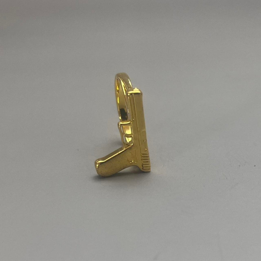 Gold Pistol Ring