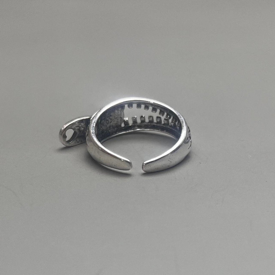 Silver Chain Link Ring