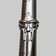 Silver Gladiator Helmet Ring