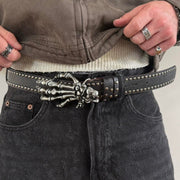 Skeleton Hand Belt
