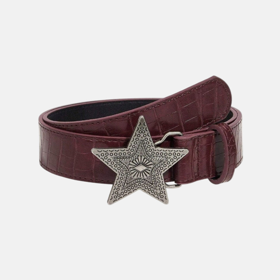 Star Buckle Belt