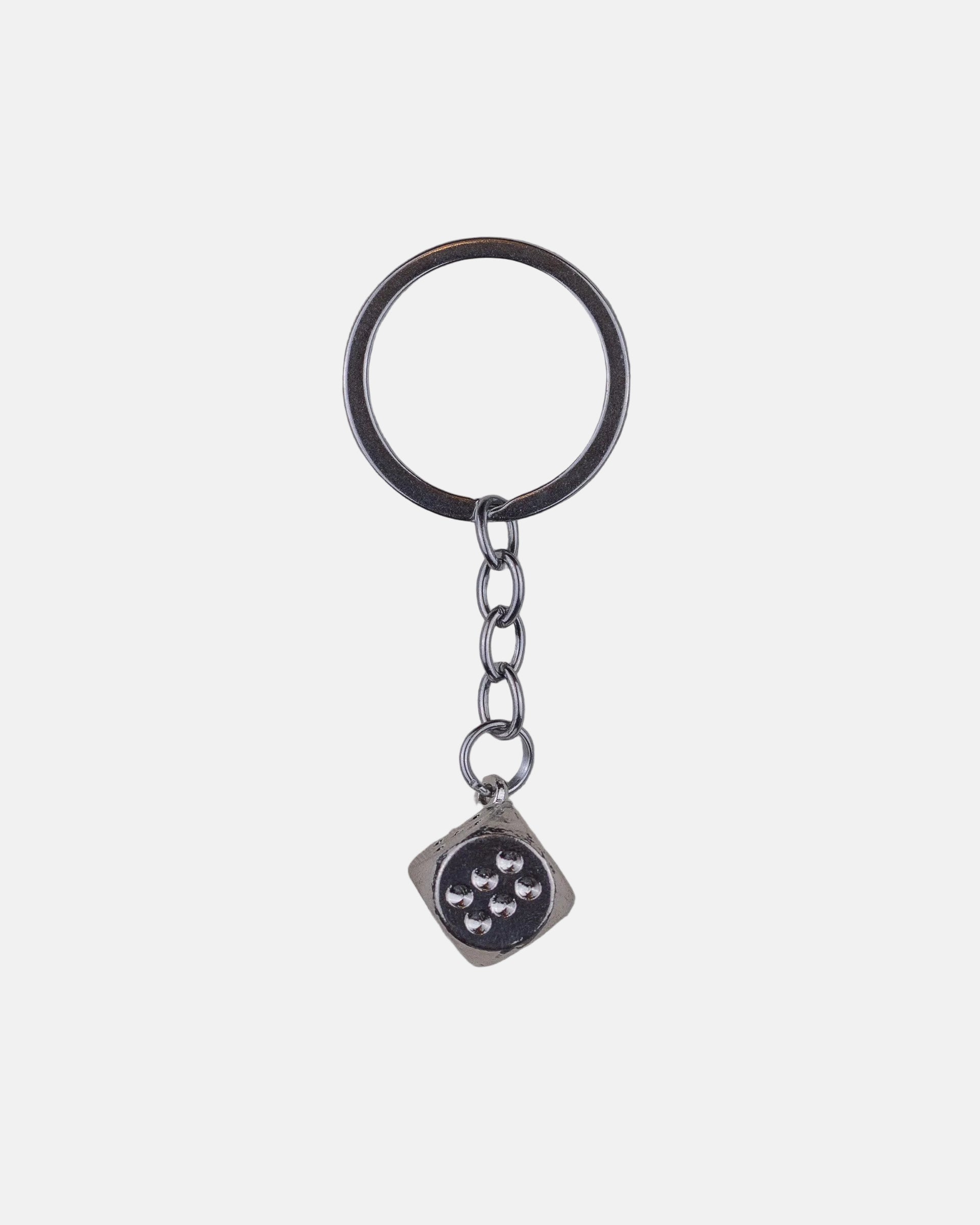Silver Dice Keychain - Rynor