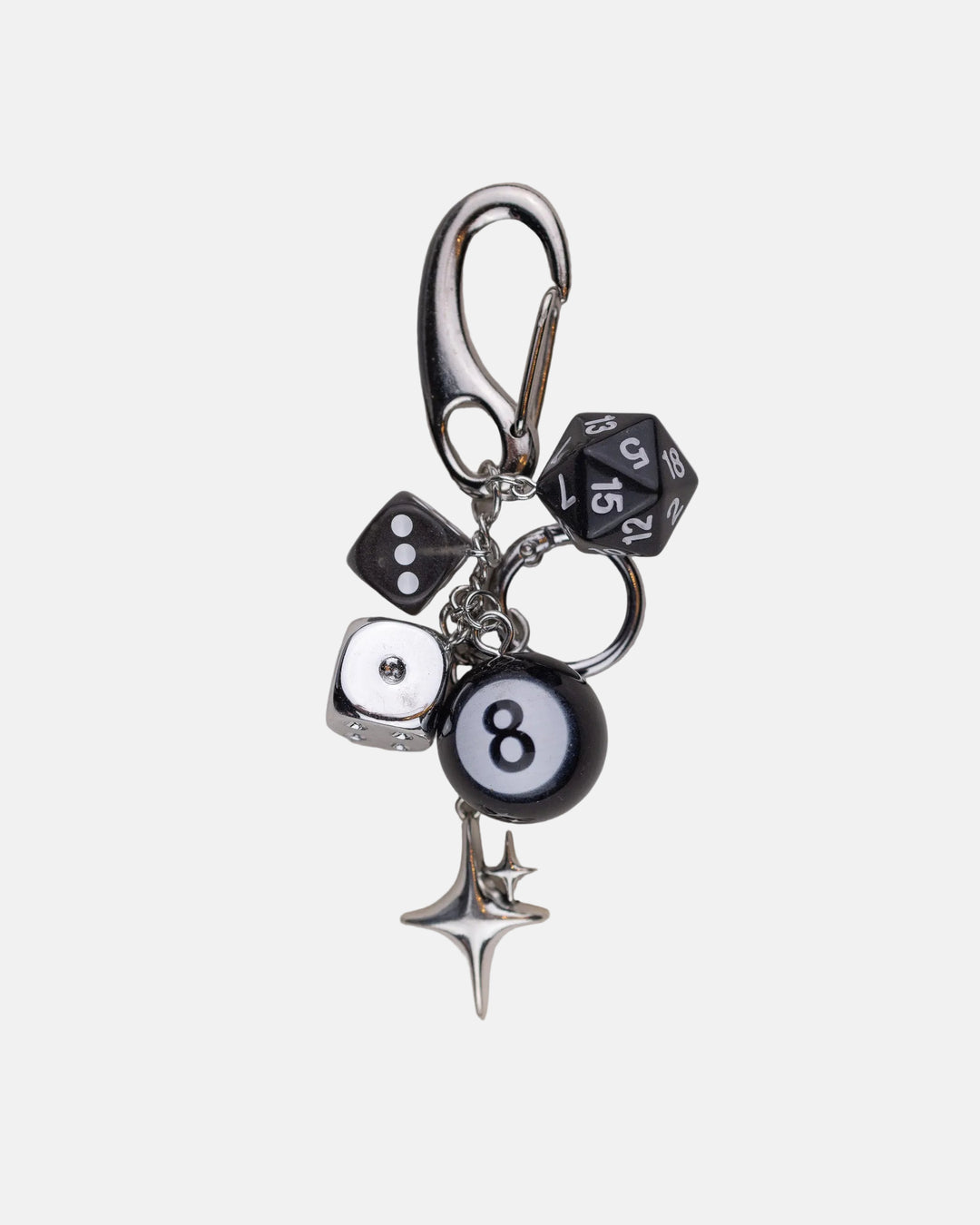 Dice & 8 Ball Keychain - Rynor