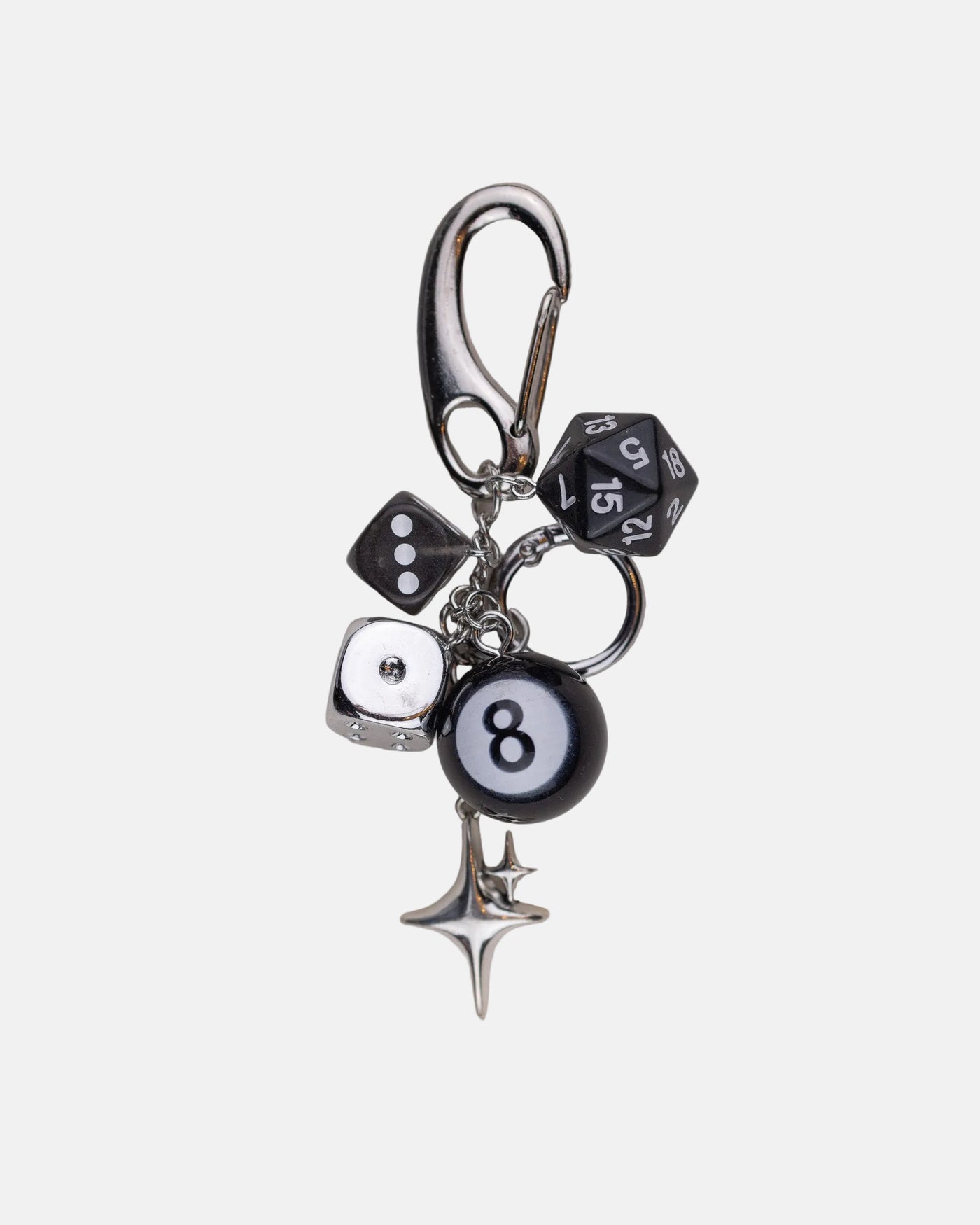 Dice & 8 Ball Keychain - Rynor