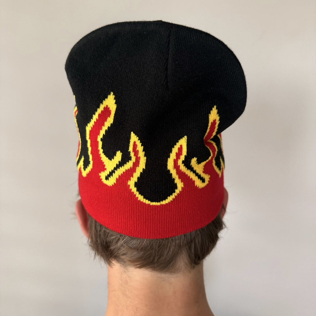 Flame Knit Beanie
