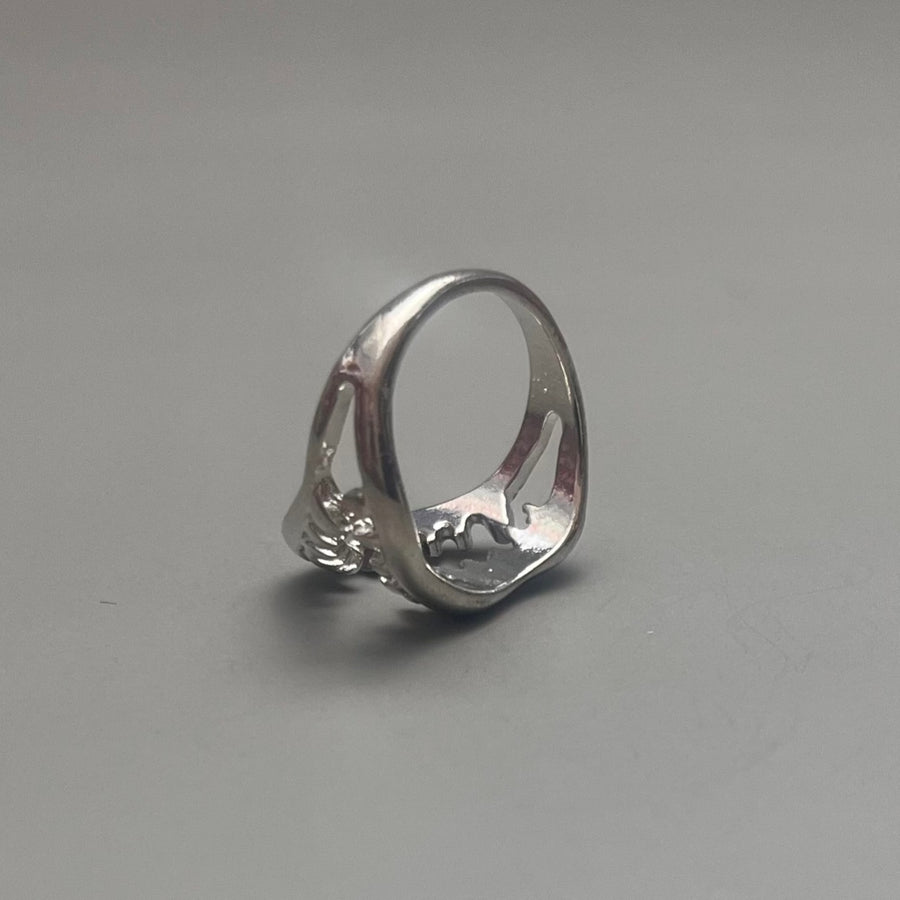 Silver Bite Ring