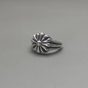 Silver Flower Ring