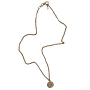 Gold Coin Pendant Necklace
