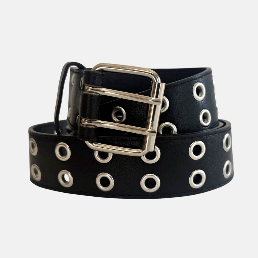 Black Grommet Belt