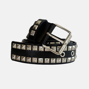 Double Row Studded Belt