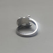 Silver Wrap Guitar Ring