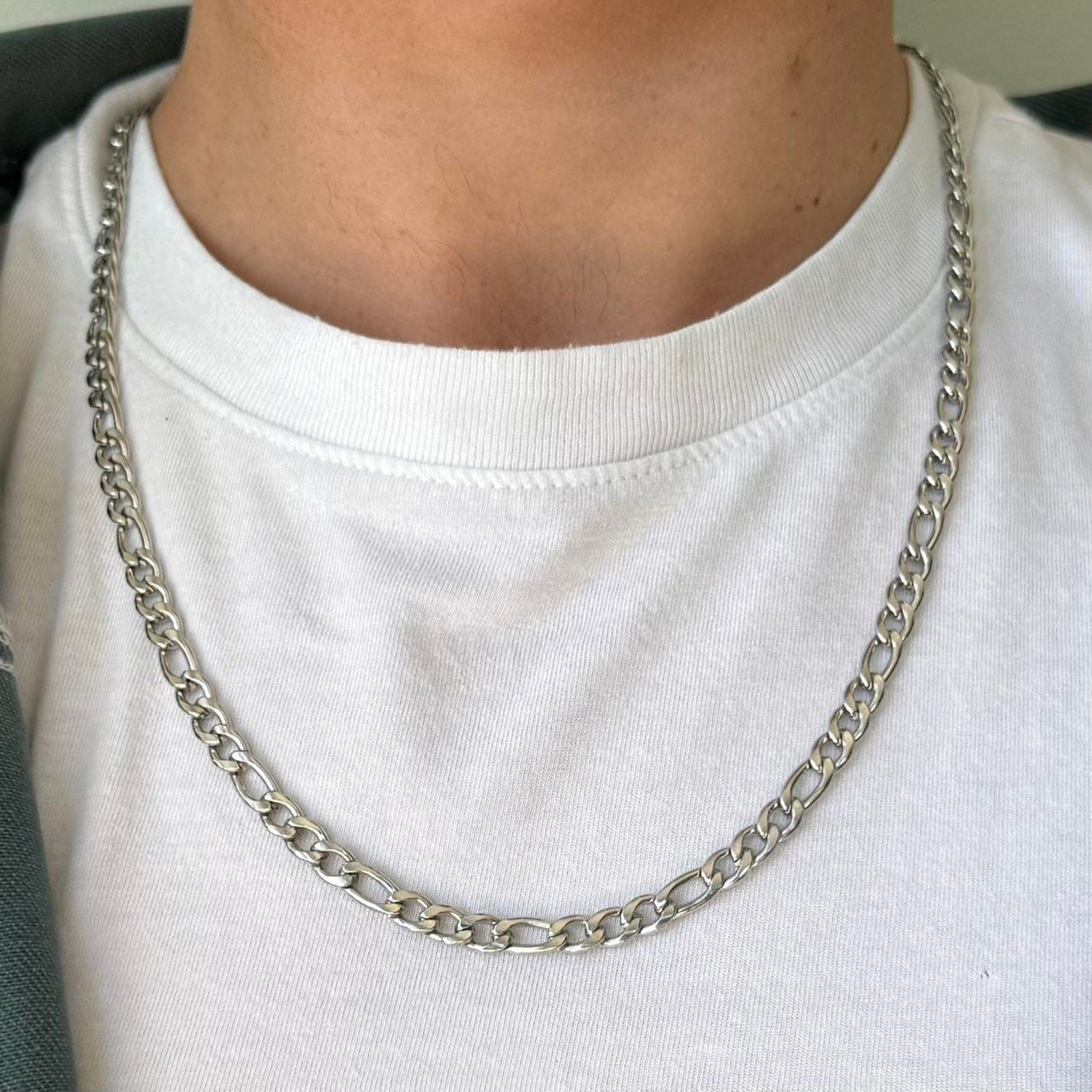 Silver Link Chain Necklace