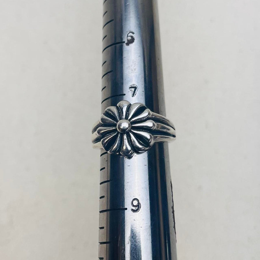 Silver Flower Ring