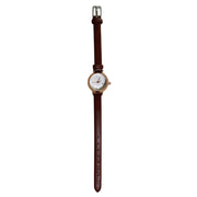 Gold Leather Watch