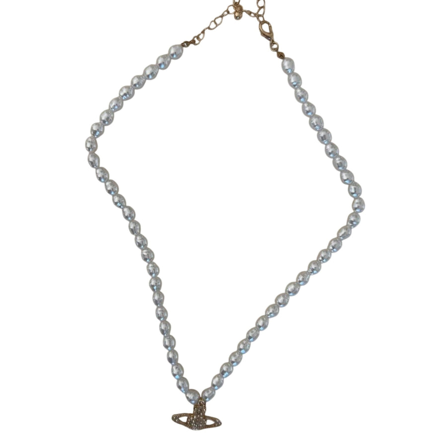 Pearl Orb Pendant Necklace