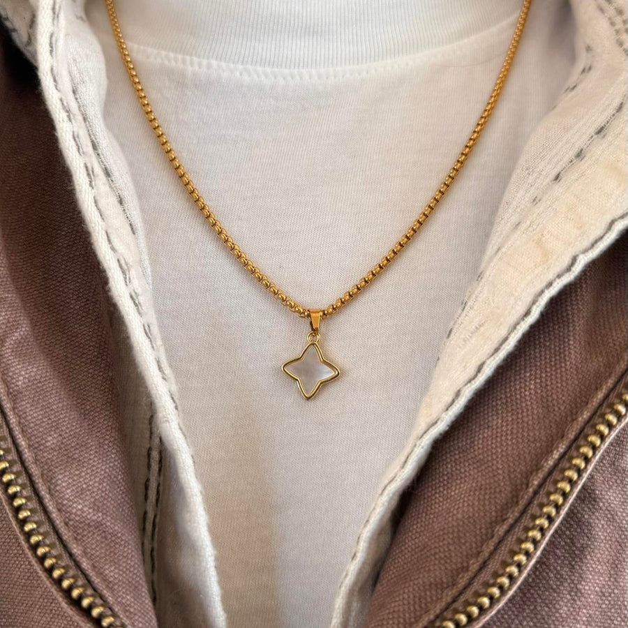 Gold Star Pendant Necklace
