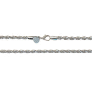 Silver Rope Chain
