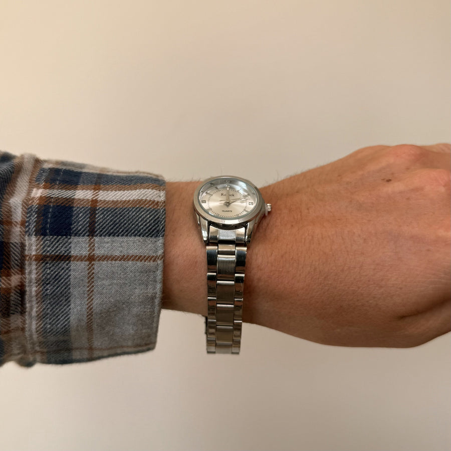Silver Sunray Watch