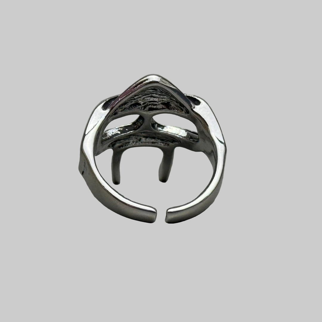 Silver MF Doom Ring - Rynor