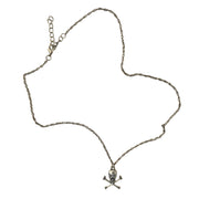Skull Crossbones Necklace